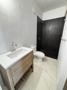 baño compartido